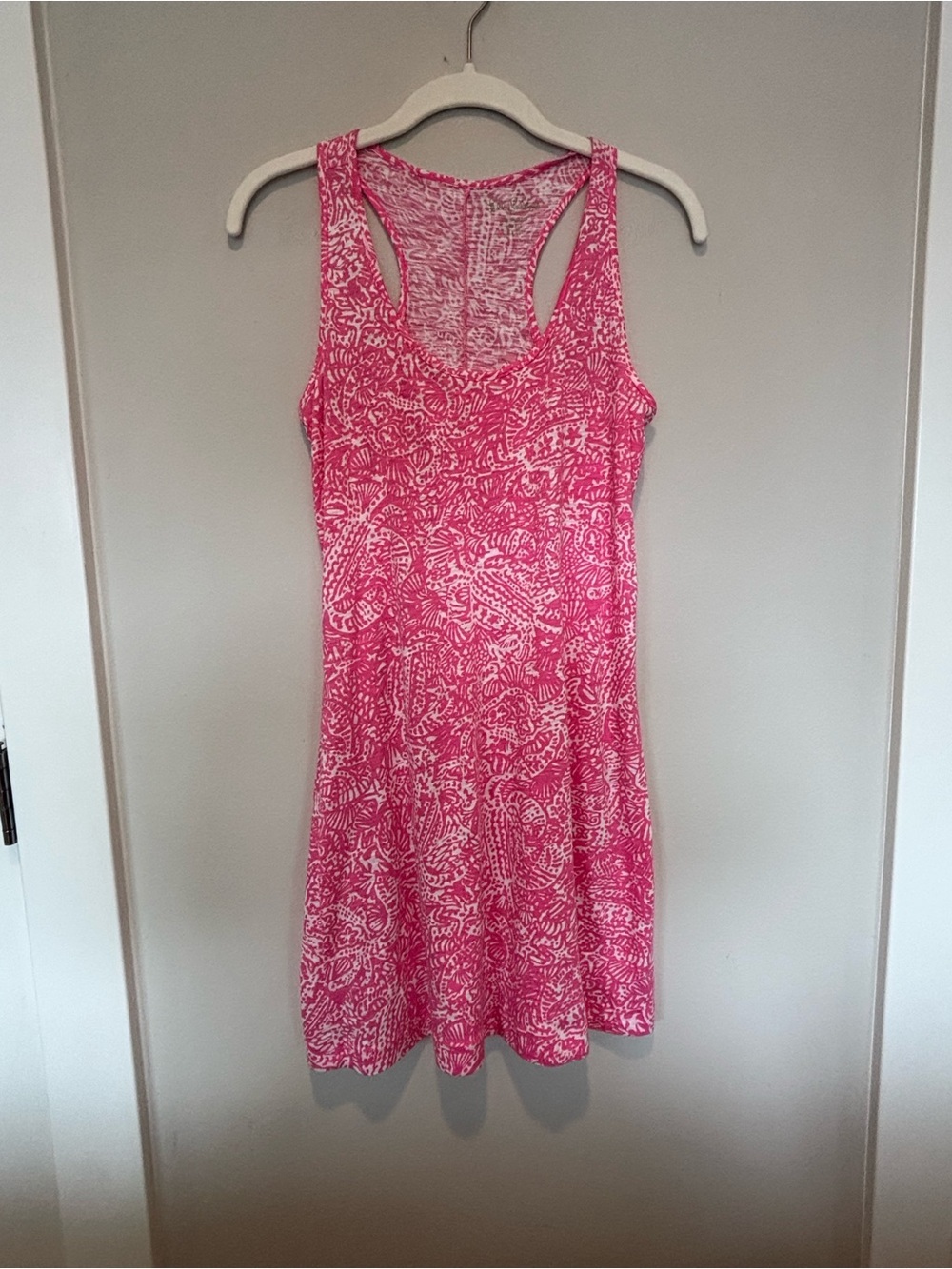 Lilly Pulitzer Pink Patterned Racerback nightie - Women's Dress